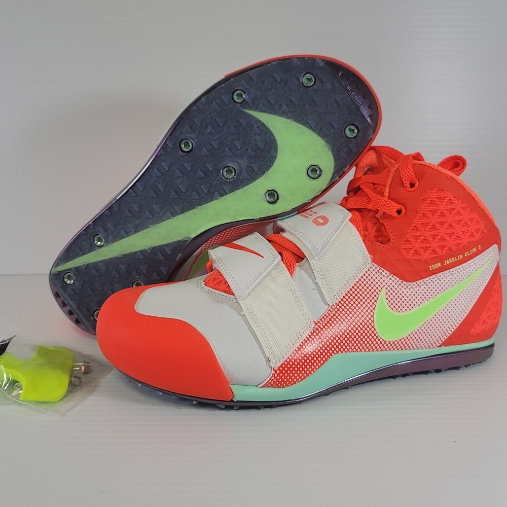 Nike Zoom Javelin Elite 3 Hyper Orange FZ9626-100 Track & Field Cleats Mens
